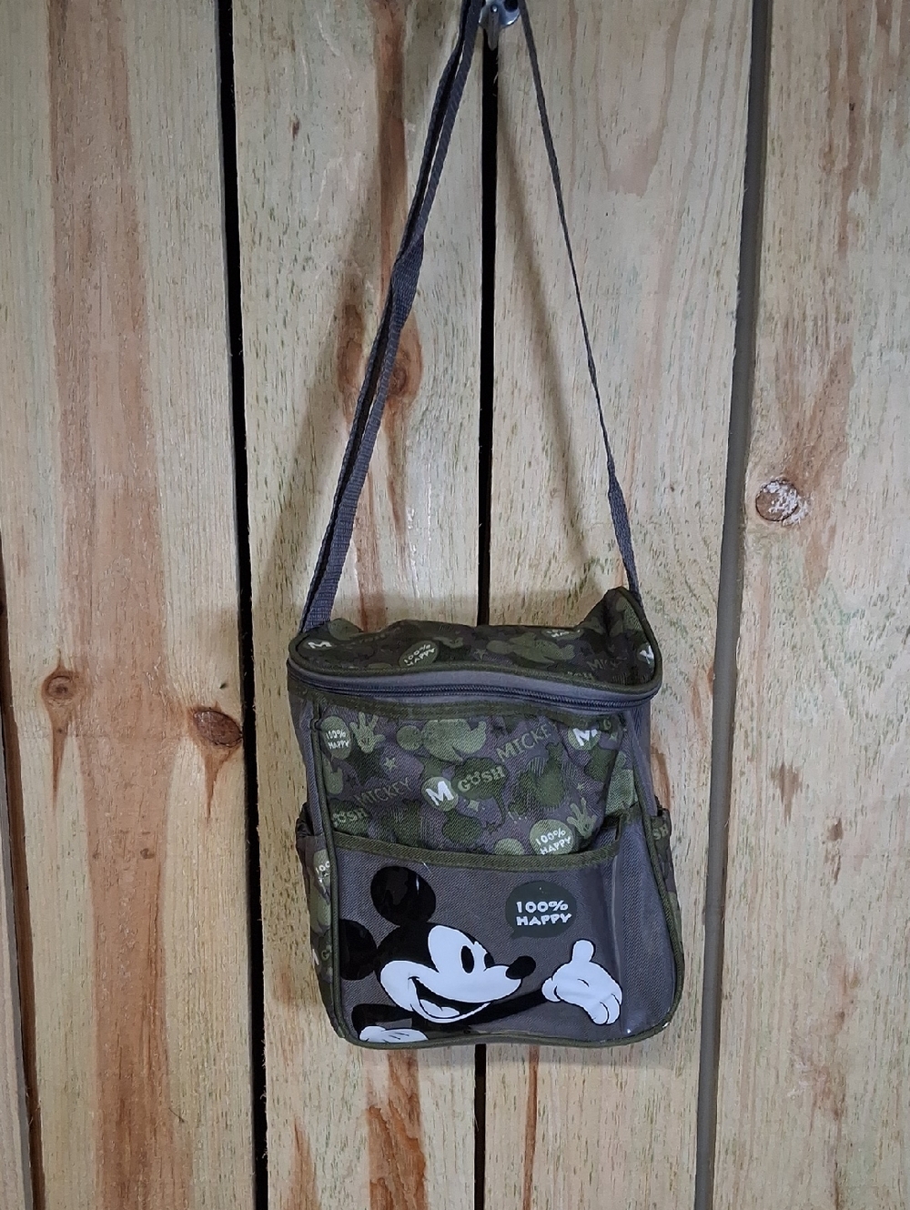 Disney Baby Mickey Mouse Crossbody Diaper Bag Purse